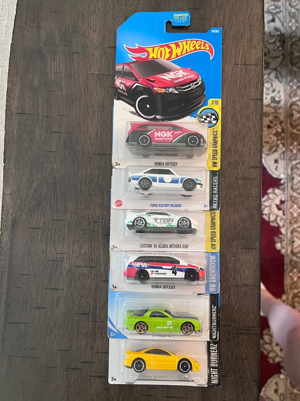 Lot of 6 Hot Wheels